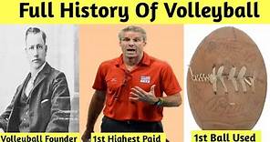 Evolution of Volleyball 1895 - 2020 | History of Volleyball, Documentary video