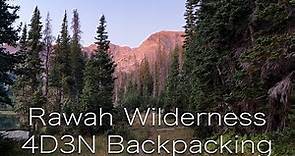 4D3N Rawah Wilderness Backpacking