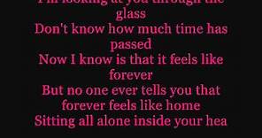 Stone Sour - Through Glass { Lyrics.