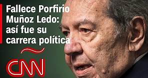 ¿Quién fue Porfirio Muñoz Ledo? Así fue la carrera de este prominente político mexicano