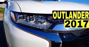 Mitsubishi Outlander 2017 SUV Compacta Para Carretera y 7 Pasajeros!