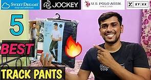 TOP 5 BEST TRACK PANTS REVIEW| INDIA TOP 5 TRACK PANTS BRAND REVIEW 🔥
