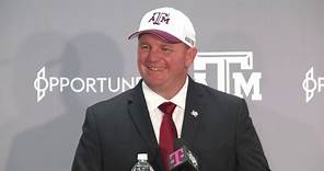 Full press conference: Texas A&M introduces Mike Elko as Aggies' new head football coach