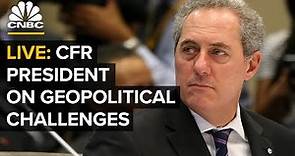 LIVE: Council on Foreign Relations' Michael Froman discusses geopolitical challenges — 10/10/23
