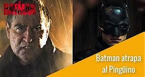 THE BATMAN | Escena | Batman persigue y atrapa al Pingüino | Batimovil aparece | Español Latino