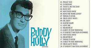 BRAND NEW: Buddy Holly Greatest Hits TOP 20 BEST SONGS BY BUDDY HOLLY D SAWH & E LEE HD, HQ