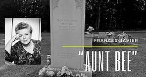 The Home and Gravesite of Frances Bavier “Aunt Bee” from the Andy Griffith Show -Siler City, NC