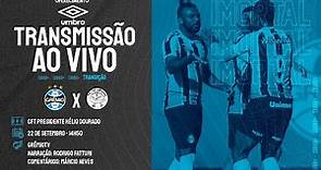 AO VIVO COM IMAGENS | Grêmio x 12 Horas FC (COPA FGF 2022)