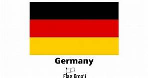 Germany Flag Emoji 🇩🇪 - Copy & Paste - How Will It Look on Each Device?