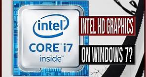 How to install IntelR HD Graphics drivers on Windows 7 Kaby Lake CPU