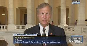 Washington Journal-Representative Brian Babin on U.S. Space Policy