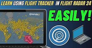 (2024) How to use the flight tracker on flightradar.live