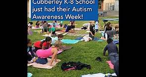 Cubberley Celebrates Autism Awareness Week