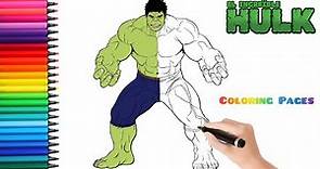 Coloring Incredible Hulk Coloring Pages | Universe of Superheroes