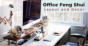 Office feng shui layout rules and lucky decor ideas