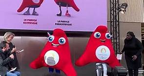 Présentation officielle des Phryges, mascottes des Jeux Paris 2024