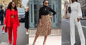 50 BEST BUSINESS CASUAL OUTFITS FOR BLACK WOMEN | WORK OUTFITS FOR LADIES THIS SEASON