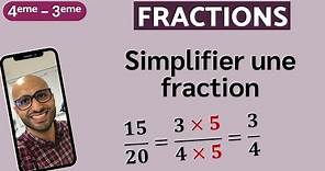 Simplifier des fractions