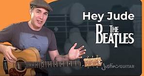 Hey Jude Easy Guitar Lesson | The Beatles