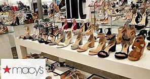 MACY'S SHOP WITH ME SHOES HEELS JESSICA SIMPSON MICHAEL KORS KATY PERRY WALK THROUGH 2018