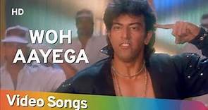 Woh Aayega (HD) | Karan (1994) | Vindu Dara Singh | Trishna | Anupam Kher | Bollywood Song