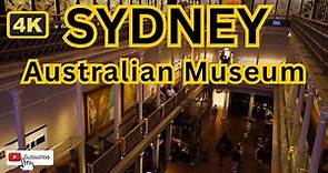 The Australian Museum, Sydney || 4k Walking Tour || Sydney, Australia