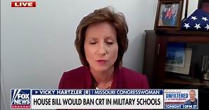 Rep. Vicky Hartzler discusses her legislation to ban critical race theory in military schools