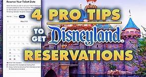 4 Pro Tips for hard to get Disneyland Reservations | How to Disneyland