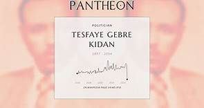 Tesfaye Gebre Kidan Biography - Ethiopian politician and military officer (1935–2004)