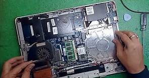 how to open Compaq v5000. how to service my laptop at home. laptop fan not working how to fix