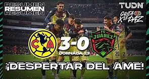 Resumen y goles | América 3-0 FC Juárez | Grita México C22 - J13 | TUDN