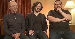 The World's End: Simon Pegg, Nick Frost and Edgar Wright on their apocalypse comedy - video interview