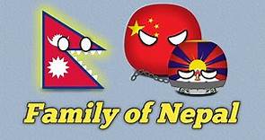 Family of Nepal 🇳🇵 Countryballs