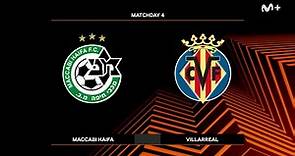 Maccabi Haifa 1-2 Villarreal: resumen y goles | Europa League (J4)
