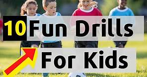 🎯How to Coach Soccer for U5 U6 U7 Age Groups / 10 Fun Drills For Kids (2021)
