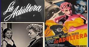 Película "La Adúltera" (1956) Silvia Pinal, Victor Junco