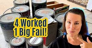 Testing 6 EASY ways to DRY Paint Cans For Disposal (How To Harden Paint)