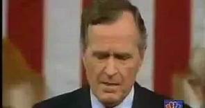 George Bush Sr New World Order Live Speech Sept 11 1990