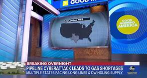 Cyberattack on fuel pipeline causes gas shortages in multiple states