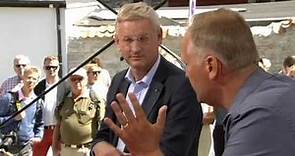 Almedalen 2013 - Jonas Sjöstedt (V) och Carl Bildt (M) debatterar NATO