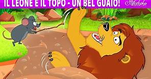 Il Leone e il Topo - Un bel guaio! | Storie Per Bambini Cartoni Animati I Fiabe e Favole Per Bambini