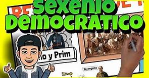 🔴 El SEXENIO DEMOCRÁTICO (1868-1875) | Resumen