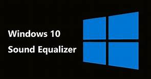 Égaliseur de son Windows 10 pour vous permettre d'améliorer l'audio sur PC - Centre D'actualités Minitool