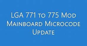 LGA 771 to 775 Mod Tutorial - Microcode Mainboard BIOS Update | Intel Xeon E5410 | Asus P5Q EM
