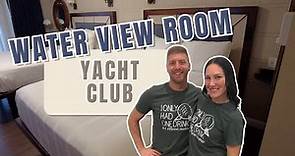 Room Tour Disney Yacht Club: Water View Room