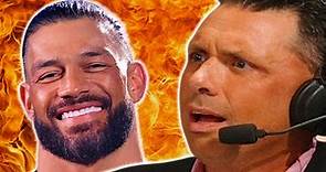 Roman Reigns Shoots On...WWE Announcer Michael Cole!