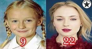 Sophie Turner Transformation From 1 To 24 Years Old