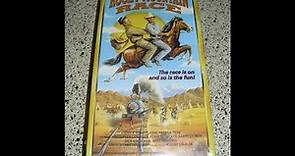 The Incredible Rocky Mountain Race (1977) Open + Close (1992 Starmaker Video VHS)
