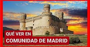 GUÍA COMPLETA ▶ Qué ver en la COMUNIDAD de MADRID (ESPAÑA) 🇪🇸 🌏 Viajes y turismo Madrid