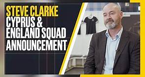 Steve Clarke Squad Announcement Interview | Scotland v Cyprus & England | Scotland National Team